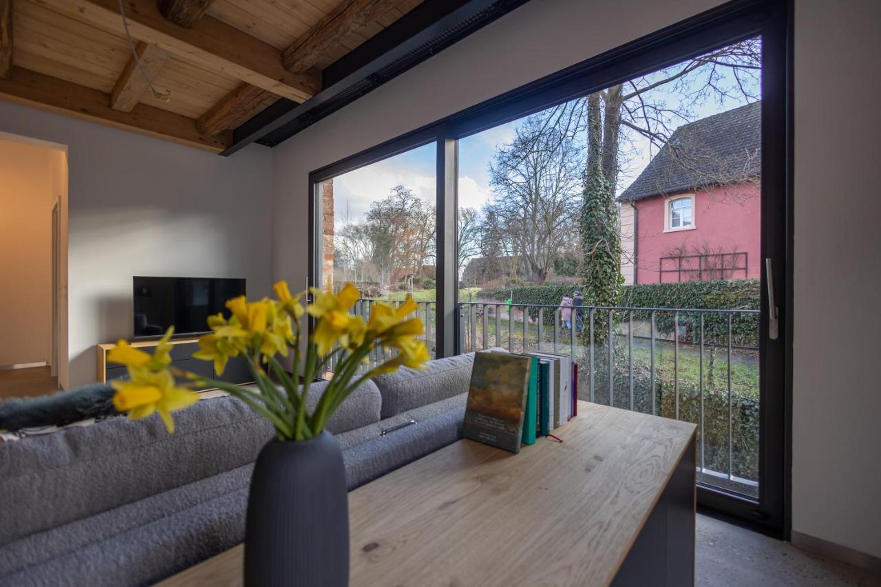 Modernes Ferien- Und Messezimmer In Idyllischer Lage Nordstemmen Eksteriør billede